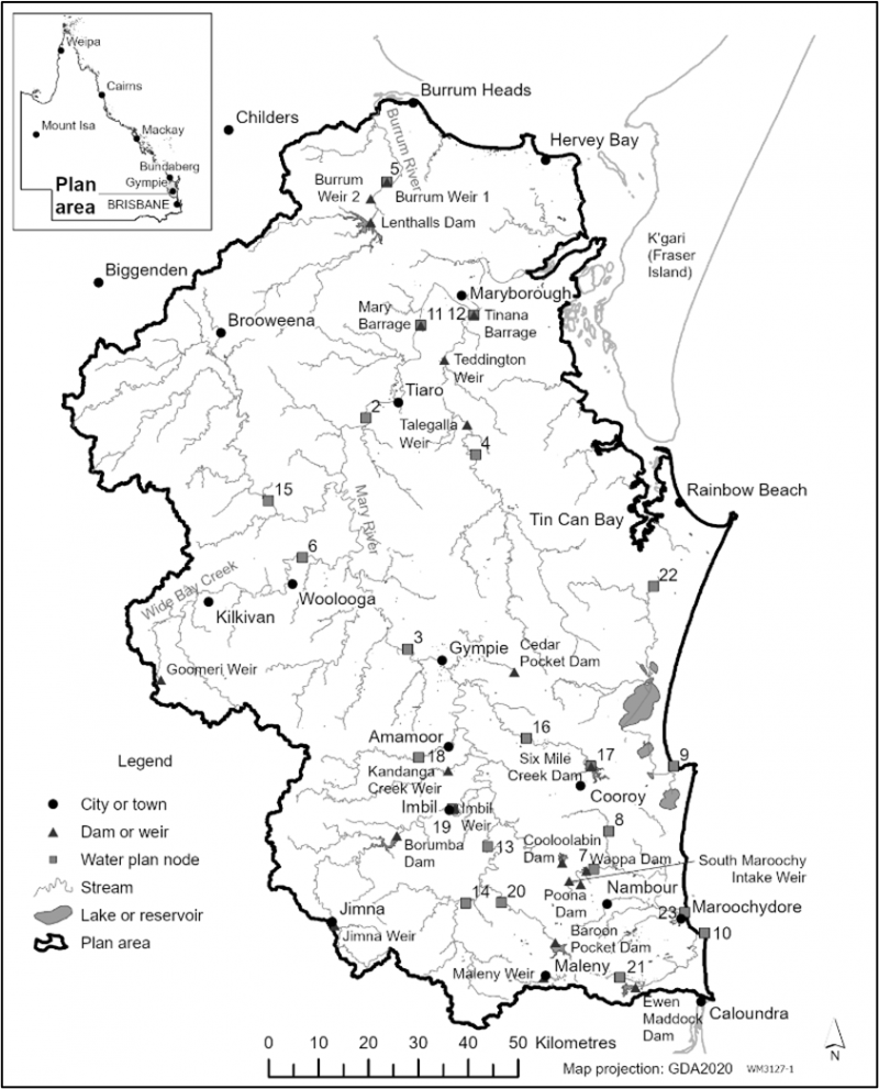 Figure 2. Mary Basin water plan area